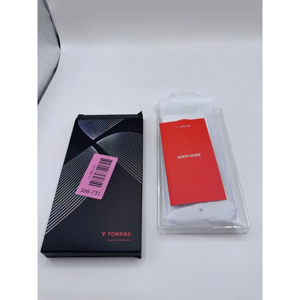 TORRAS Magnetic Slim Fit for iPhone 17 Pro Case 6.3 inch, Ultra-Thin, clear
